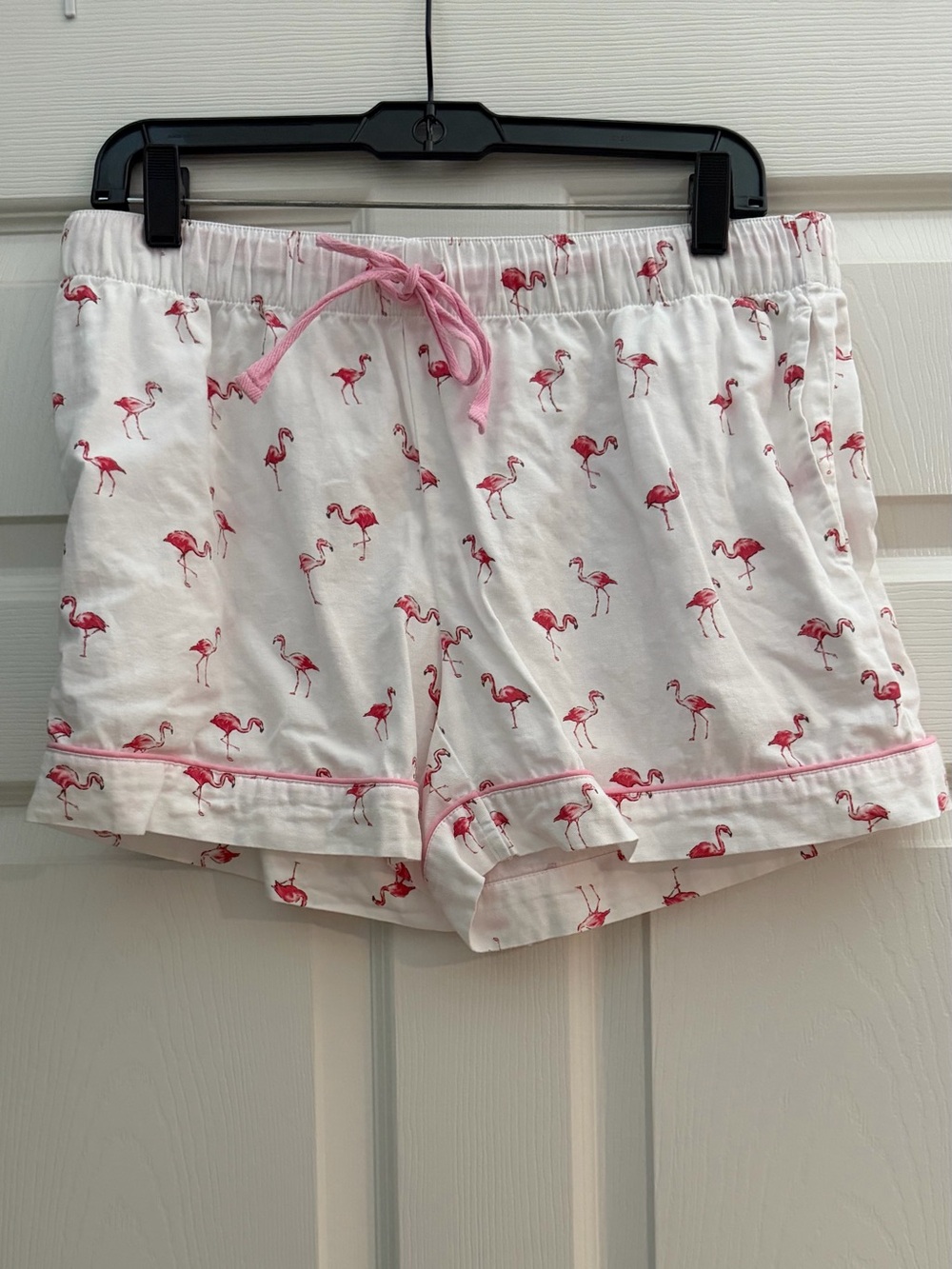 Petite Plume M Pink Flamingo 100% Cotton Short Sleeve Pajama Set - Picture 6 of 9
